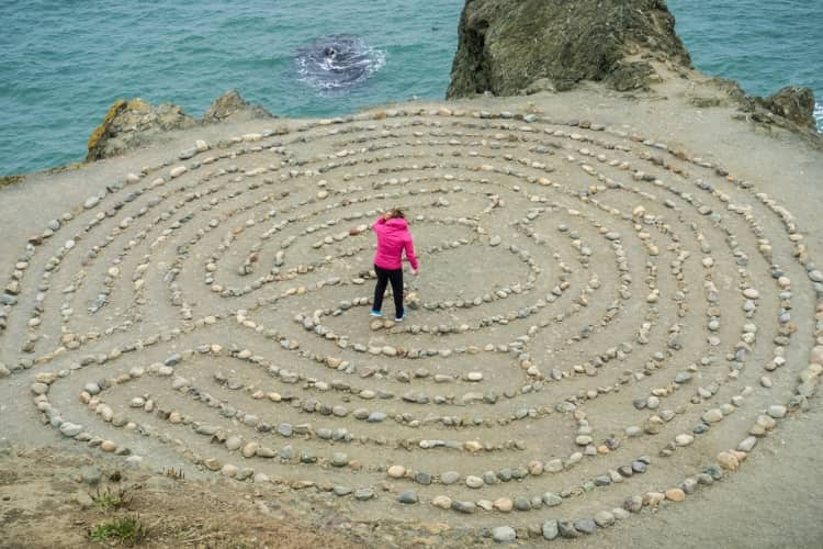 Labyrinth at Lands End, San Francisco, CA